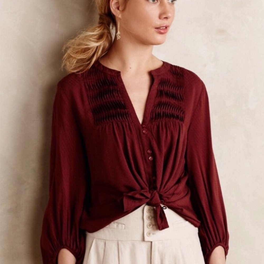 Beautiful Anthropologie Maeve Blouse